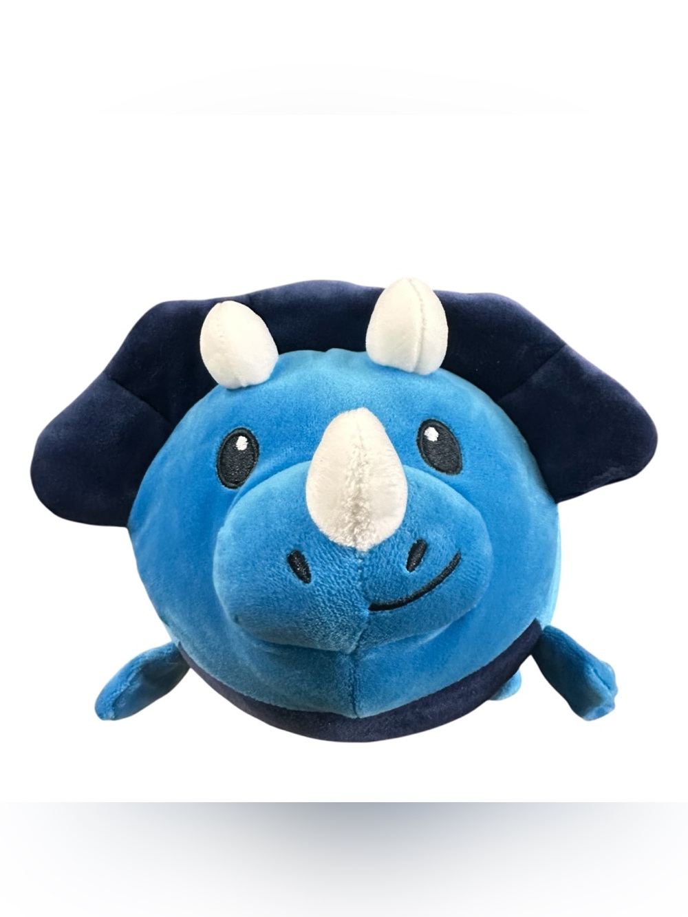 Fiesta Triceratops Dinosaur Stuffed Animal Blue Soft Toy